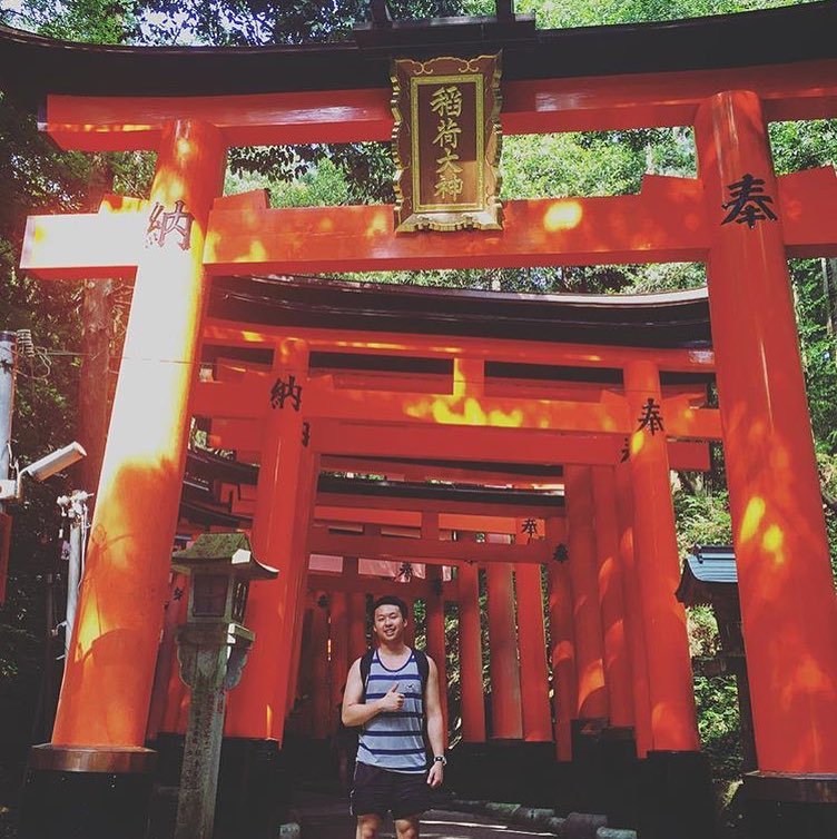 Photo by Andy | Sydney • Travel • Training in Fushimi Inari Shinre.